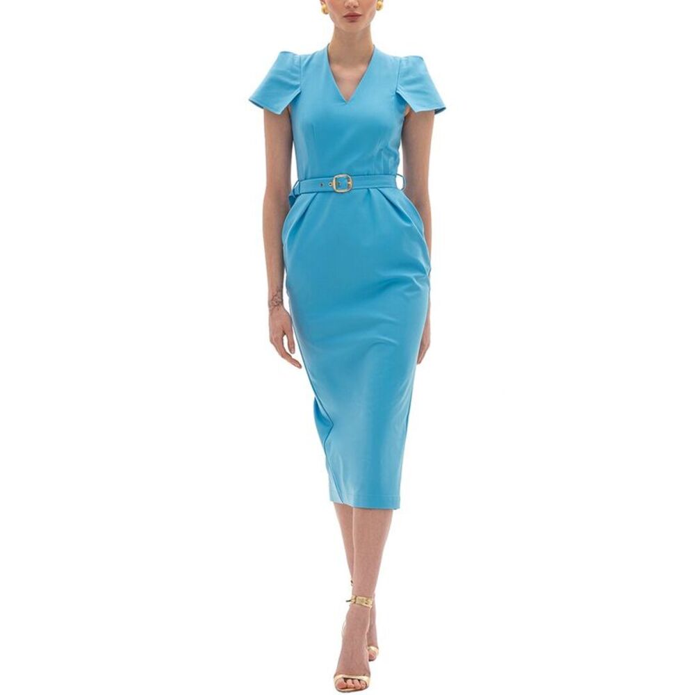 Bgl Womens  Sheath Dress, Blue